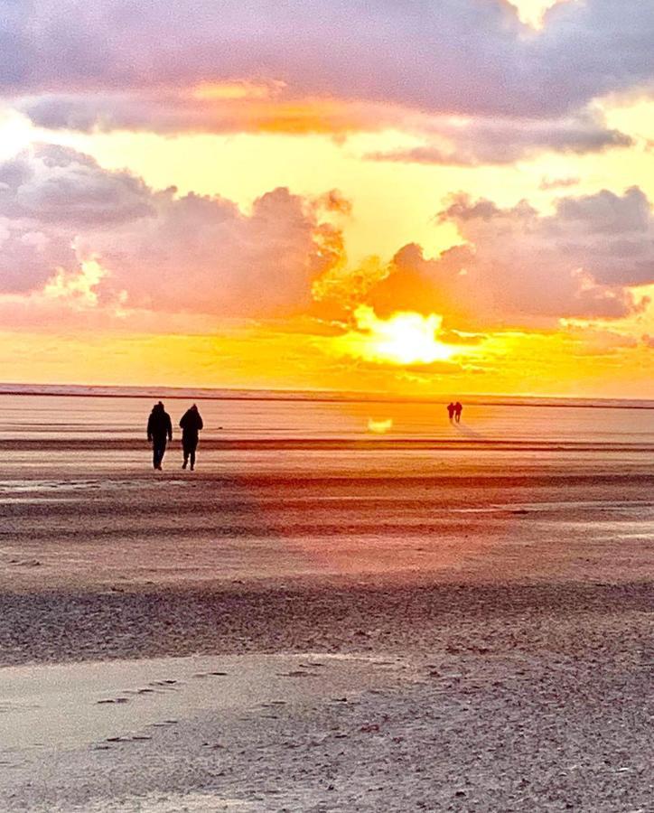 Beach Sunset Lytham St Annes Buitenkant foto